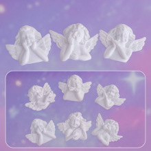 创意卡通流行巴洛克风格小天使树脂饰品配件手机壳diy手工材料批