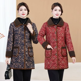 中老年棉服;中老年外套;中老年马甲