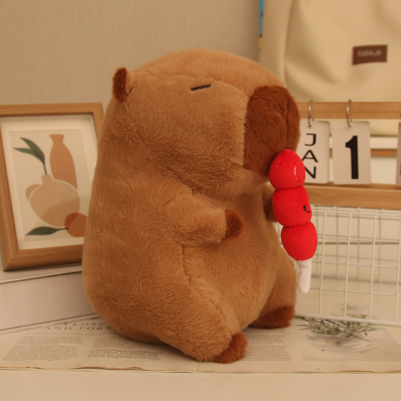 Juguete de peluche grande de 12 pulgadas de 40 cm, empuje de tierra, muñeca de agarre de regalo, evento de juguete interactivo de muñeca de boda