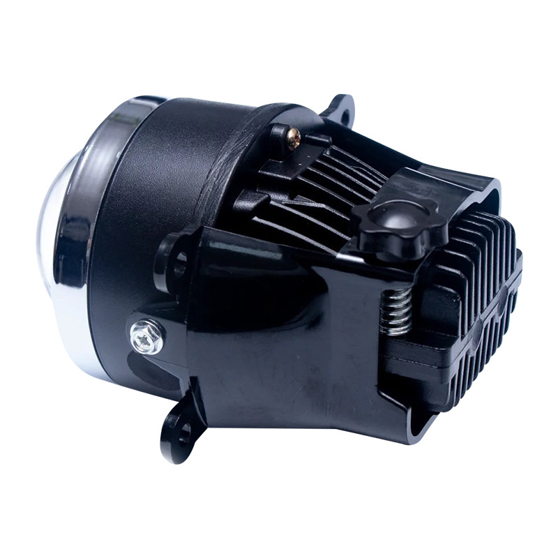 3.0 Pulgada lámpara de niebla de doble luz blanco amarillo cálido blanco libre conmutación tricolor LED lámpara de niebla de doble luz