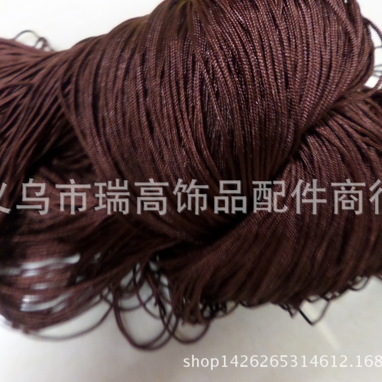 瑞高【厂家供应】1.2mm加密玉线工艺品线绳子编织牢固绳子