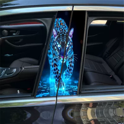 Body sticker — protective film black Wukong painted Meidu - xk04-1-pair-of-driver-and-co-pilot