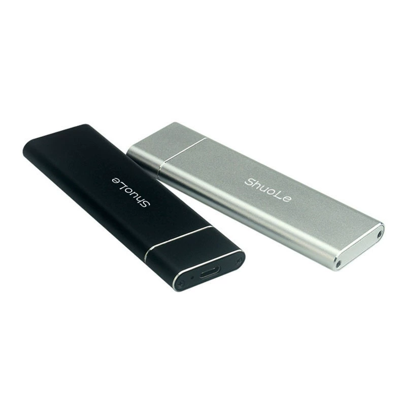 Корпус для SSD M.2 с двойным интерфейсом USB3.0/Type-C — бокс NGFF для M.2 в Type-C