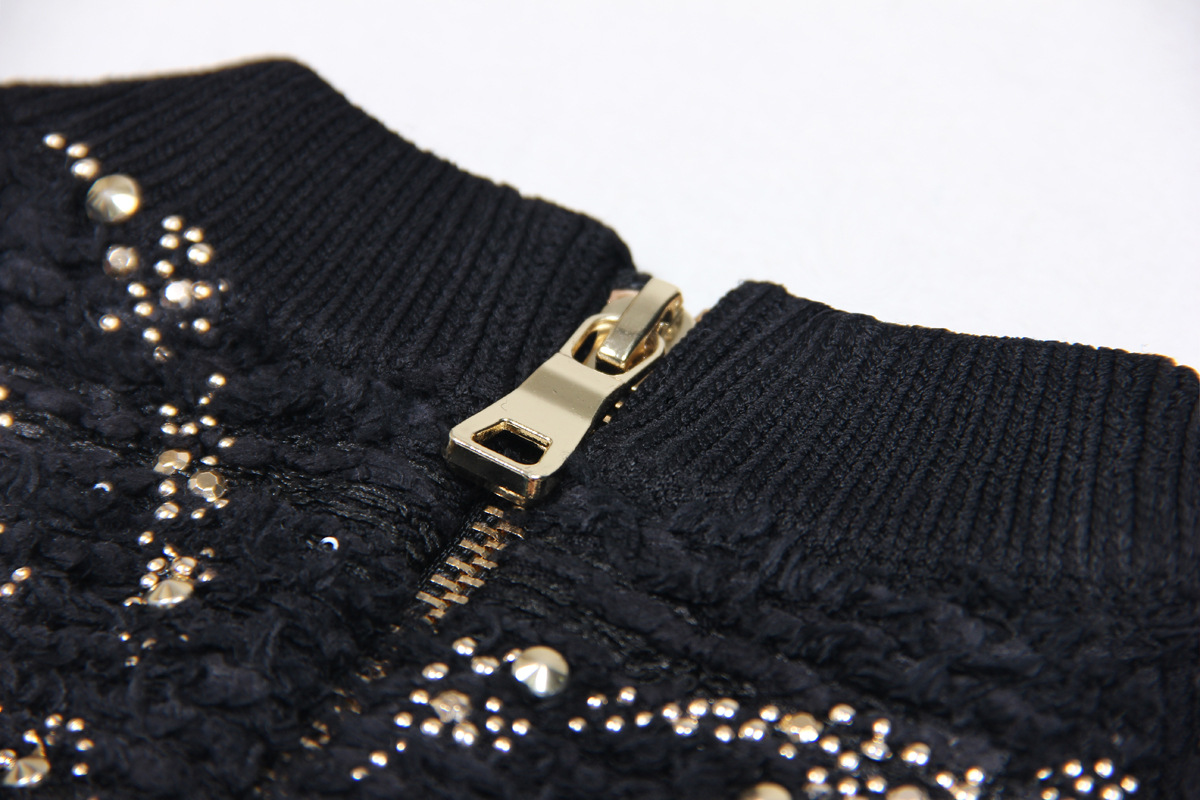 Klassische Strickjacke Aus Wolle Für Damen, Elegante Strickjacke_voghion.com