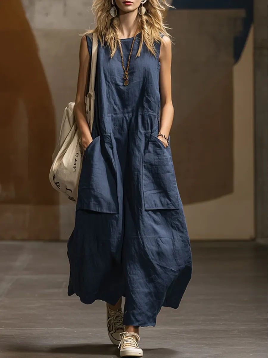 Summer long skirt for leisure