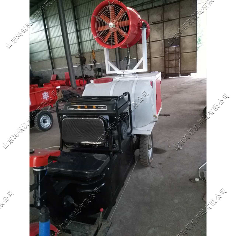 电动三轮洒水车 园林绿化喷洒车 移动式建筑工地扬尘用水雾抑尘车