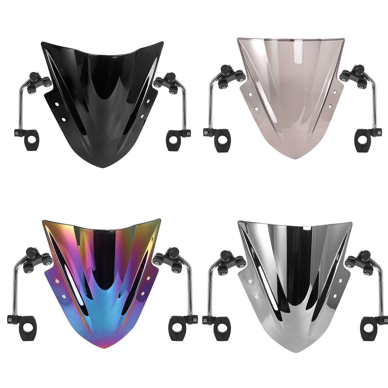 Windshield Windscreen Fairing for Kawasaki 300 R EX300 EX300R 2013-2017