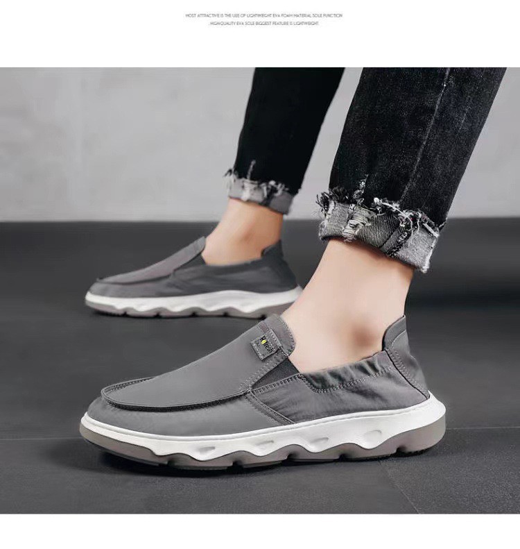 Men's Spring And Summer Breathable Old-style Cloth Shoes, Men's Fashion Trendy Youth Slip-on Versatile Casual Round-toe_vogvips.com
