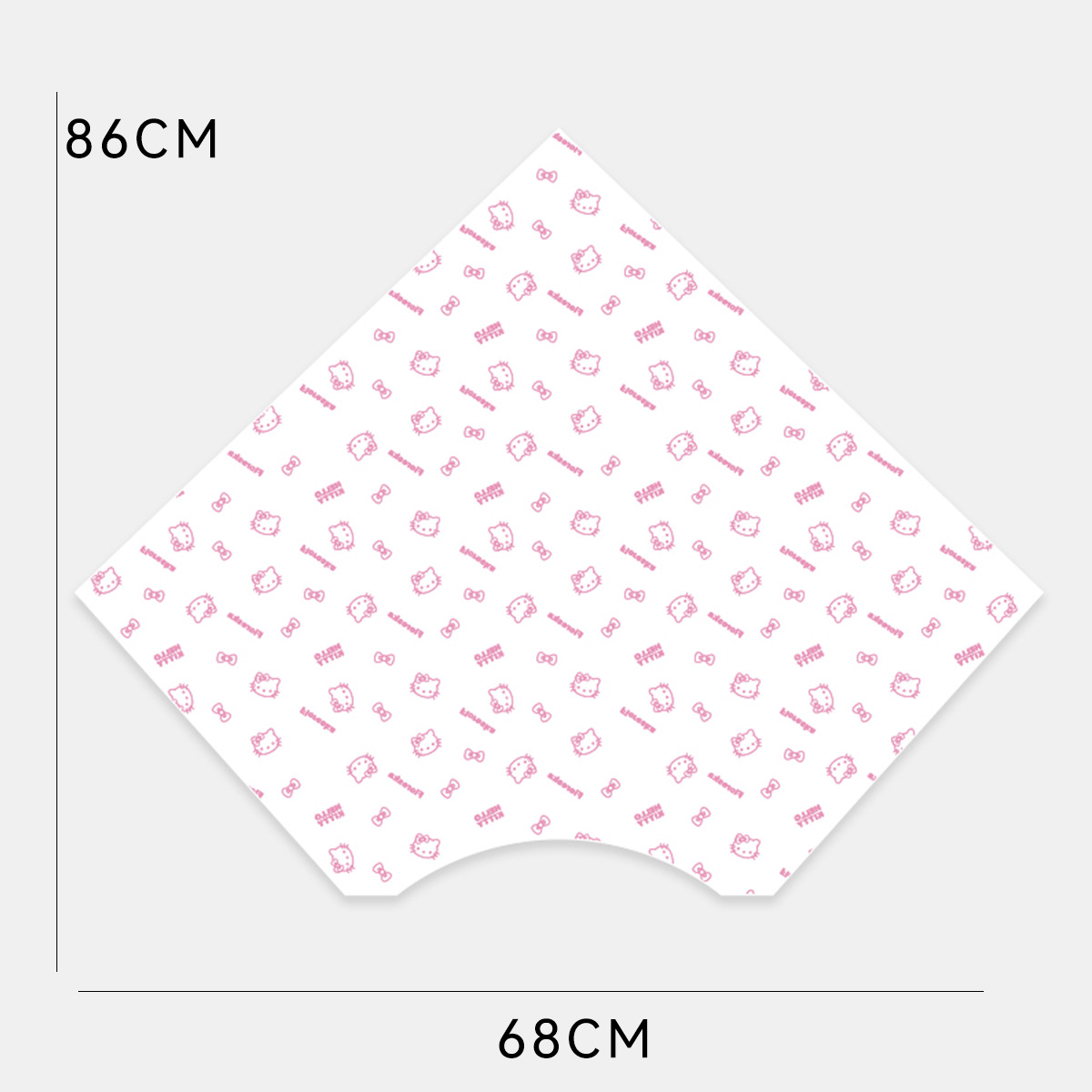 Siete colores cordier adorable hoja de modelado de gato Carter bolsa de flores decorativas ramo de flores materiales de embalaje de flores