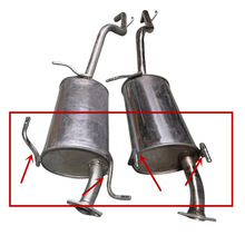 风光330/360/370排气管后段中段中节后节消音器消声器烟筒厚