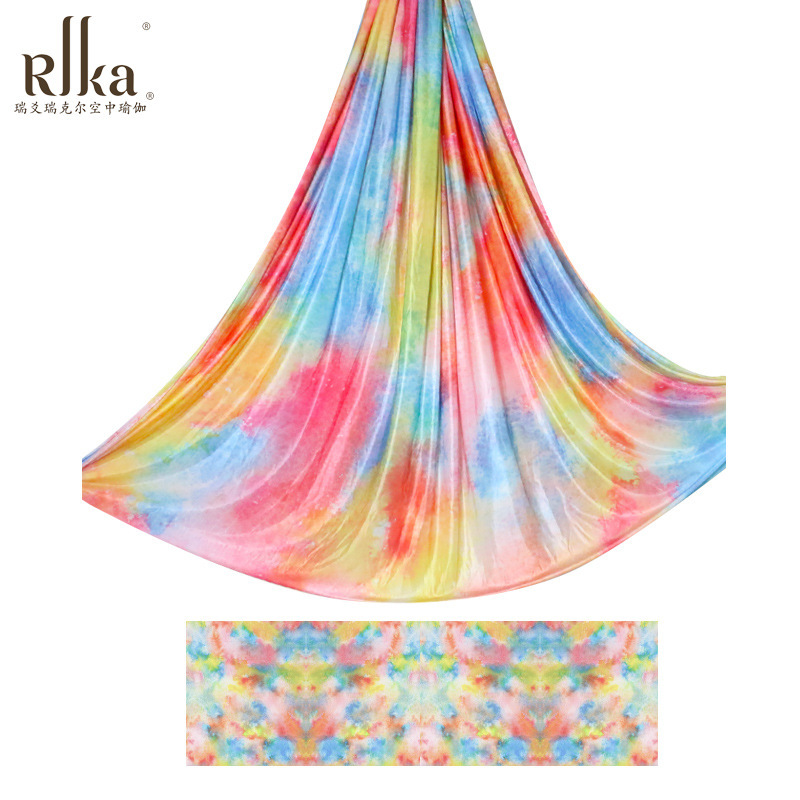 7 M gradient hammock yoga studio gravity aerial yoga hammock elastic yoga hammock sling elastic