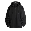 Zipper black white label