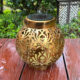 Cross-border solar lantern hanging lantern hollow lantern garden lamp garden lamp porch decorative lamp projection lamp