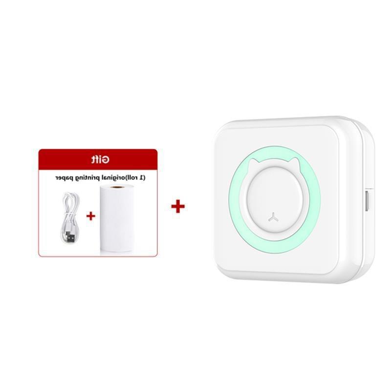 Impresora Térmica Portátil de Bolsillo con Conexión Bluetooth para Estudiantes y Etiquetas