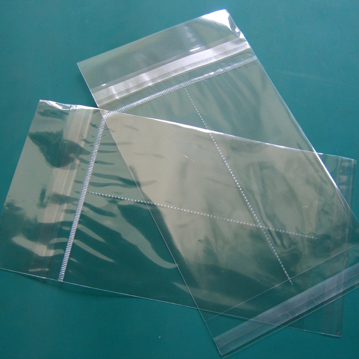 厂家供应OPP珠光膜卡头袋 OPP两格格子袋 透明OPP塑料袋