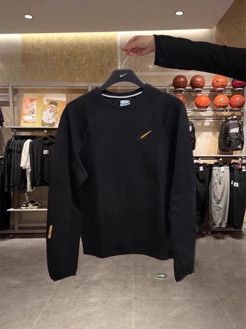 2025春クロスボーダー小フックカジュアルスポーツNOCTA連名フード付きジッパージャケットセットFD8454