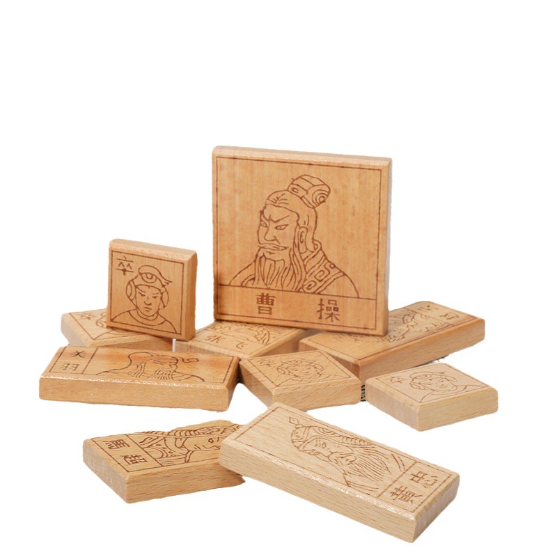 Rompecabezas creativo Tetris rompecabezas de inteligencia Cuatro en Uno rompecabezas forma cognitiva juguete de madera