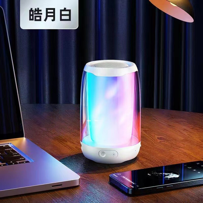 パルス4mini bluetoothスピーカー雰囲気灯サブウーファ屋外ポータブルミニ家庭用デスクトップ無線オーディオ|undefined