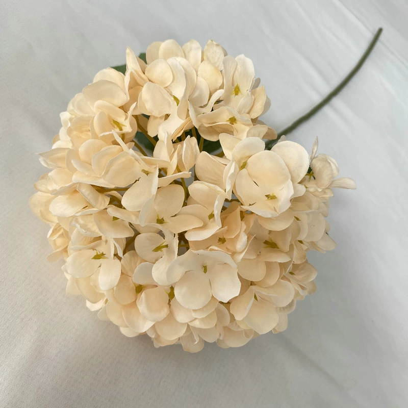 Artificial Hydrangea (Zi Yan) Single Head, Realistic Silk Flower, Multi-Color Options