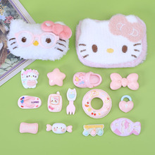 卡通充棉毛绒可爱kk公仔diy手机壳洞洞鞋发夹饰品服饰配件批发