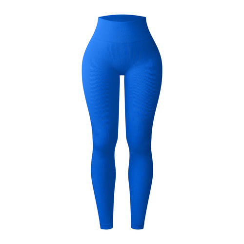 New Four-Color Plus Size Women's Sport Yoga Pants European and American Nudity High-Waisted Hip-Hugging Outdoor Fitness Pants for Women