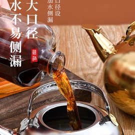 加厚不锈钢烫酒壶黄酒温酒器家用装酒玲珑壶煮酒壶炖米酒热酒