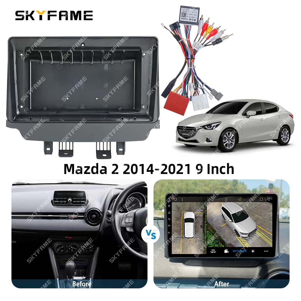 14-21 Mazda 2 Demio 马自达马二B款外装框