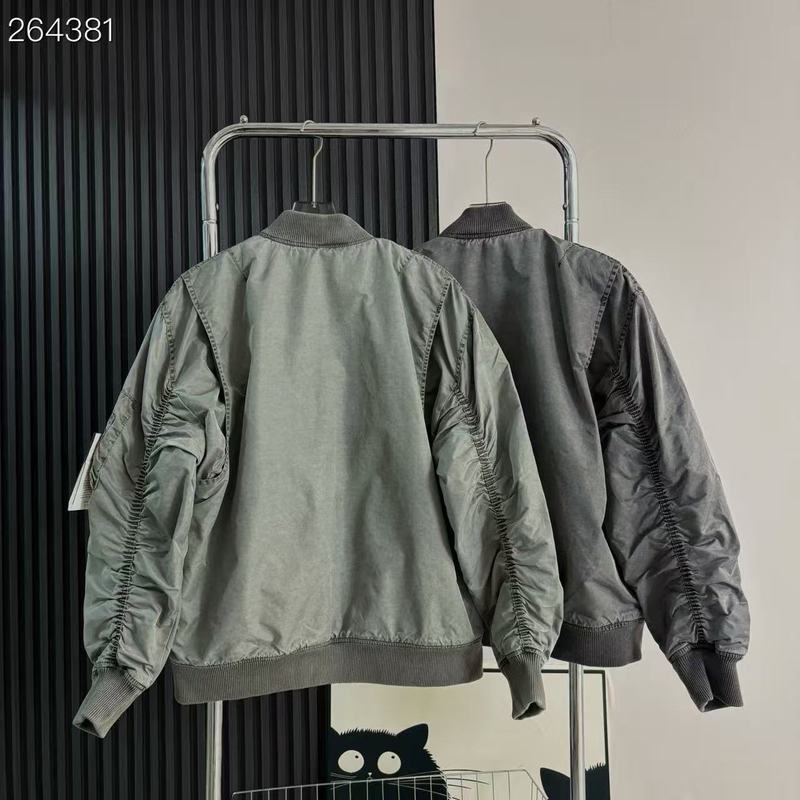 跨境Stone Island石头岛男重工棒球服夹克棉服保暖棉衣外套岛外贸|undefined
