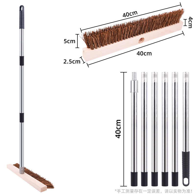Rastrillo de hojas caídas en el techo Cepillo de limpieza de aleros al por mayor Cepillo de limpieza de hojas caídas en el techo Herramienta de limpieza de nieve Fabricantes de cepillos de limpieza de hojas caídas