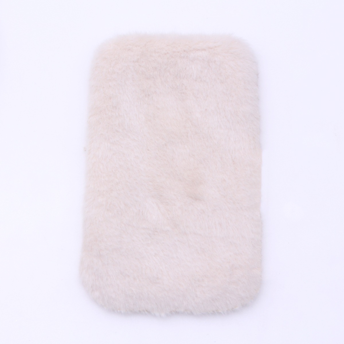 Dollhouse mini alfombra de peluche En Miniatura simulación tapete decoración del hogar Accesorios