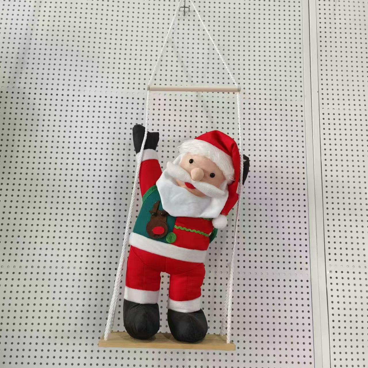 Escalera transfronteriza Santa Claus cuerda de escalada Santa Claus alce Santa Claus Spot de tamaño completo se puede personalizar de fábrica