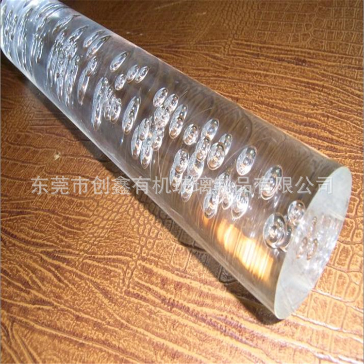 供应38mm 亚克力气泡棒，透明气泡棒，塑料气泡棒，压克力气泡棒