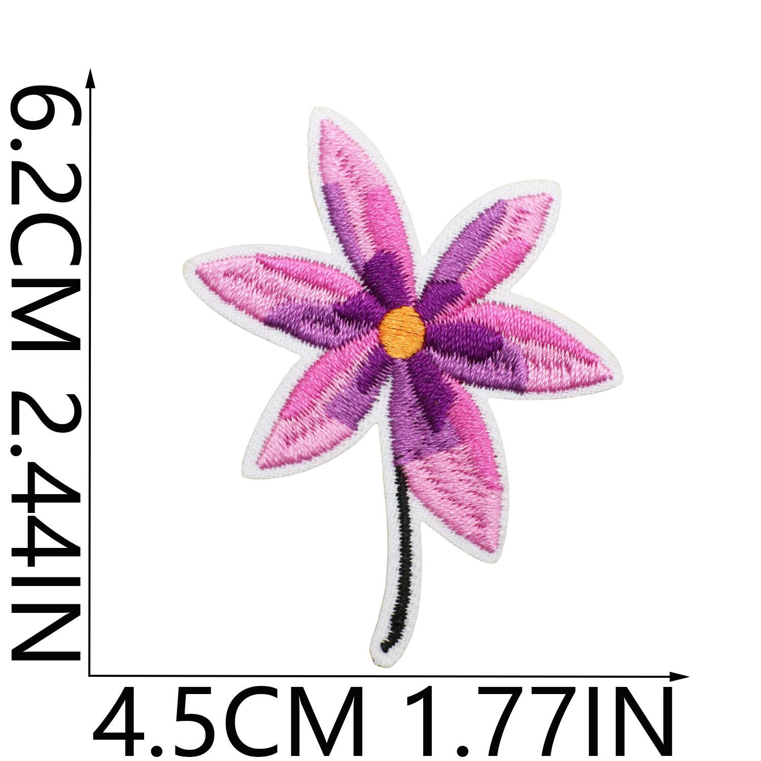 3g Weight Clothing Sticker Patches Classification 1 Piece, 1 Set Quantity Dacron thread Material Flower Pattern Casual, Elegant, Lady Style Embroidery Craft 1 Piece 1 Set Casual Elegant Lady Flower Dacron Thread Clothing Sticker Patches 14