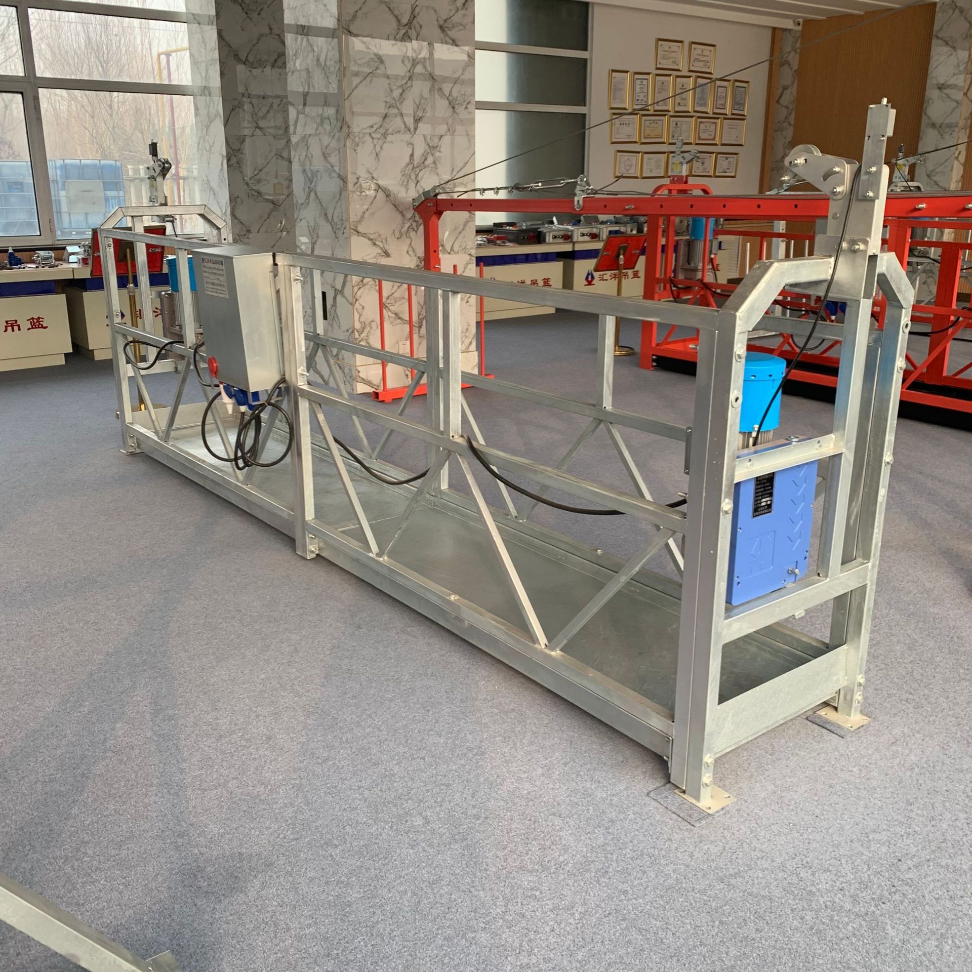 许昌吊篮,提升式电动吊篮,汇洋建筑吊篮现货