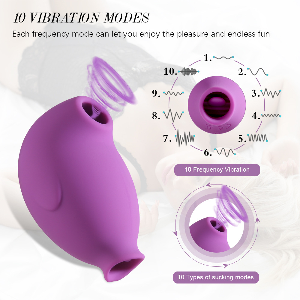 Vibrator For Women With Tongue Licking And Suction Function_voghion.com