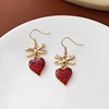 618 Back to the new and old customers Xinchao earrings Aesthetic Japanese and Korean style niche earrings Geometric drops of asymmetric earrings