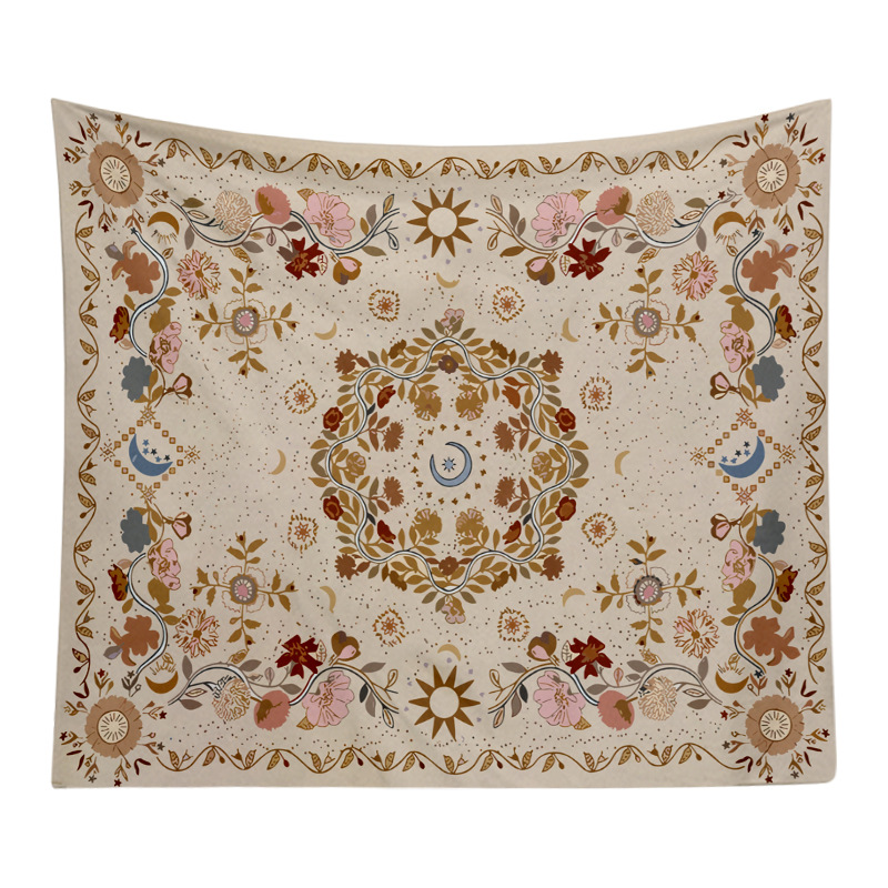 태피스트리 국경 간 인기 아마존 교수형 천 인 배경 천 할로윈 장식 천 보헤미안 사용자 정의