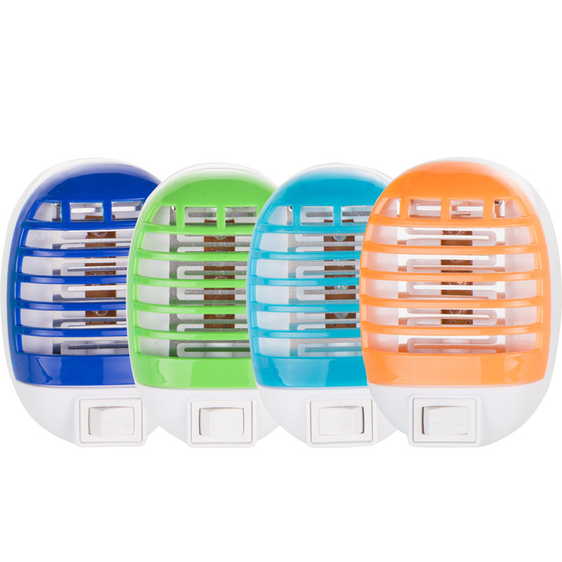 2023新款智能便捷式電擊滅蚊燈LED紫光光觸媒創意家用電擊滅蚊器