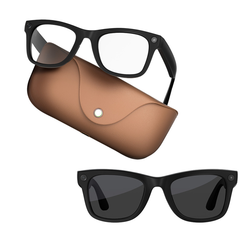 Mt5 Modern Ai Smart Bluetooth Translation Glasses with 800W High-Definition Camera, Anti-Shake Photo and Video Sunglasses Mt5 Modern Ai Smart Bluetooth Translation Glasses with 800W High-Definition Camera, Anti-Shake Photo and Video Sunglasses