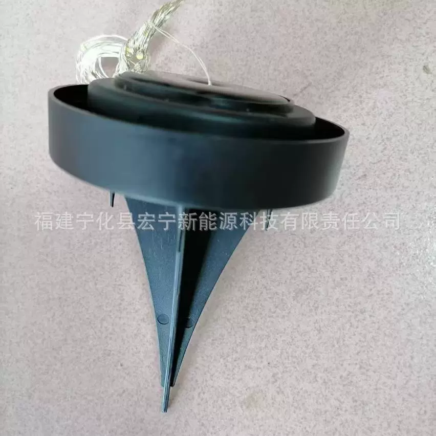 太阳能LDE玻璃裂纹球花园草坪地埋灯庭院景观照明灯配件暖白光源