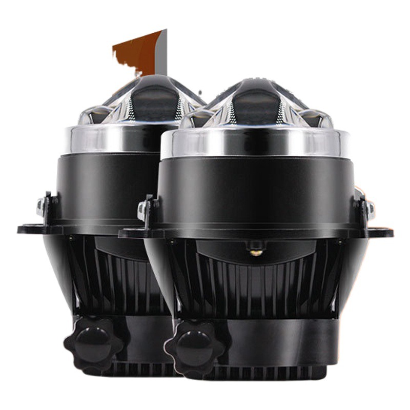 Nuevos faros delanteros para coche, doble haz directo W1W2, lente de faro antiniebla de doble luz de 3.0 pulgadas, luz antiniebla LED para Toyota Nissan