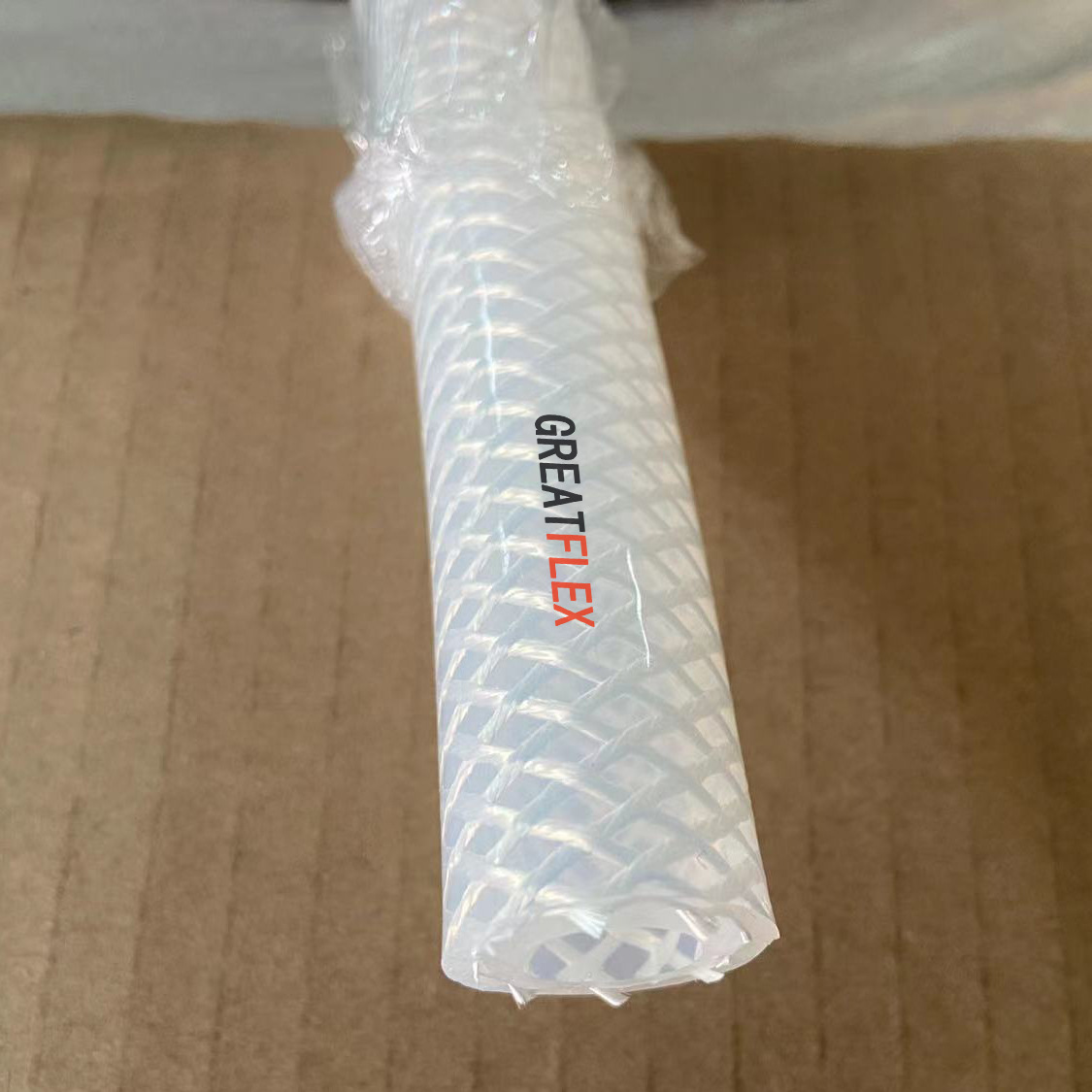 GREATFLEX透明食品级硅胶编织增强管直供BP20