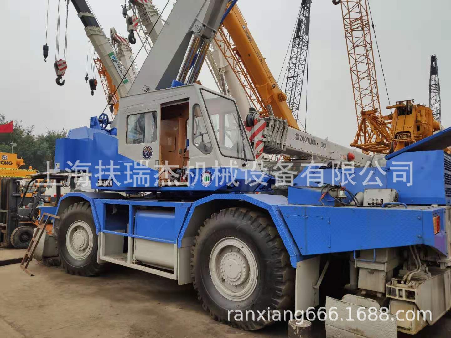 二手多田野35吨越野吊，TADANO TR350M越野吊