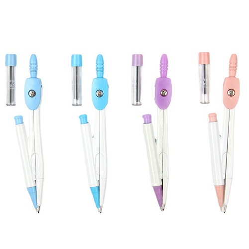 Tianzhuo Compass Set Lead Core 2-piece Set 0.7 Replaceable Core Students Drawing Mathematics Drawing Examination for Junior High School Students