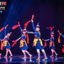 第十一届小荷风采筷乐无边演出服儿童舞蹈服蒙古筷子舞男女民族舞