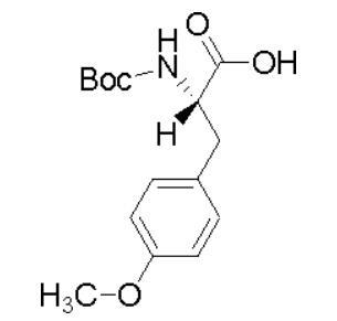 Boc-4-甲氧基-L-苯丙氨酸 ;Boc-O-甲基-L-酪氨酸Cas号53267-93-9
