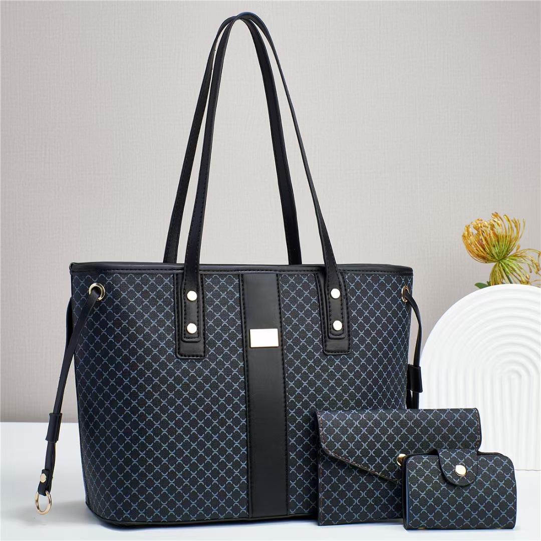 Femmes Grande Faux Cuir Bloc De Couleur Style Vintage Style Classique Seau Fermeture Éclair Sac D'épaule display picture 3