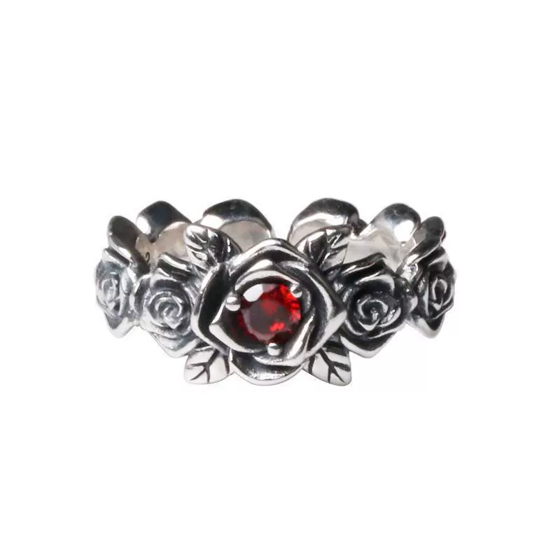 Retro small design ring, European style