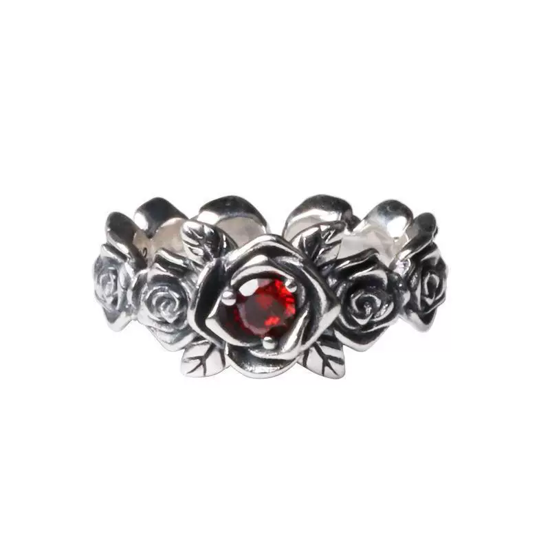 Retro small design ring, European style