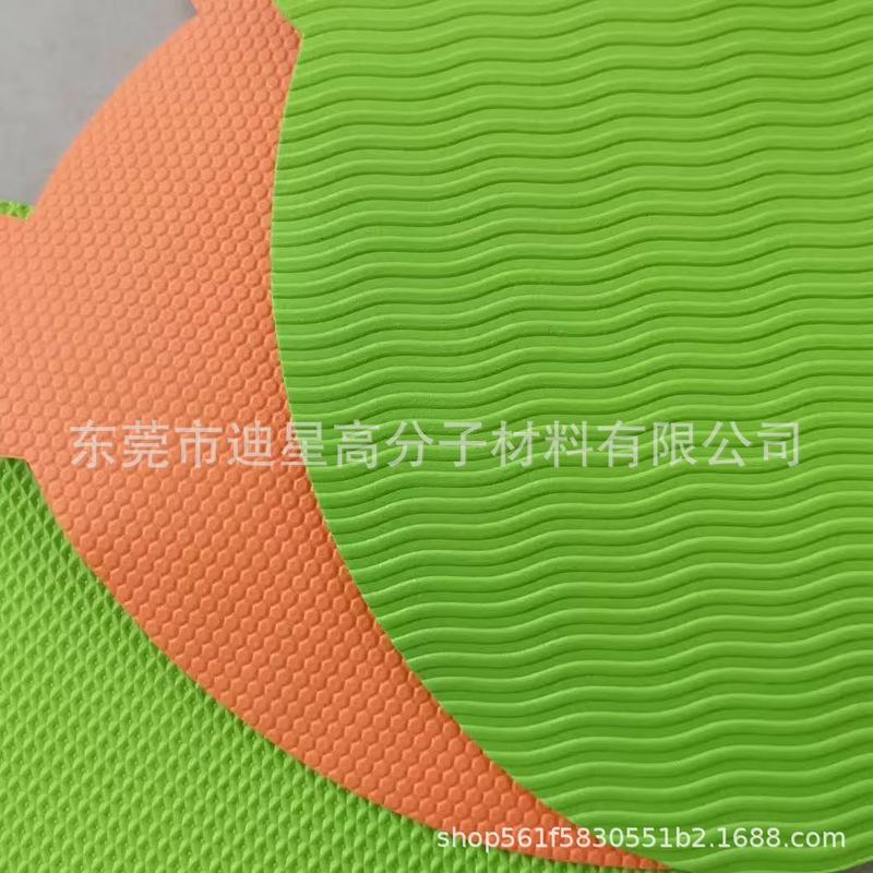 メーカーのカラフルなEVAエンボスダイヤモンドパターン耐衝撃EVAフォームヨガマット防水水槽マットホットおよびコールドプレスシート|undefined